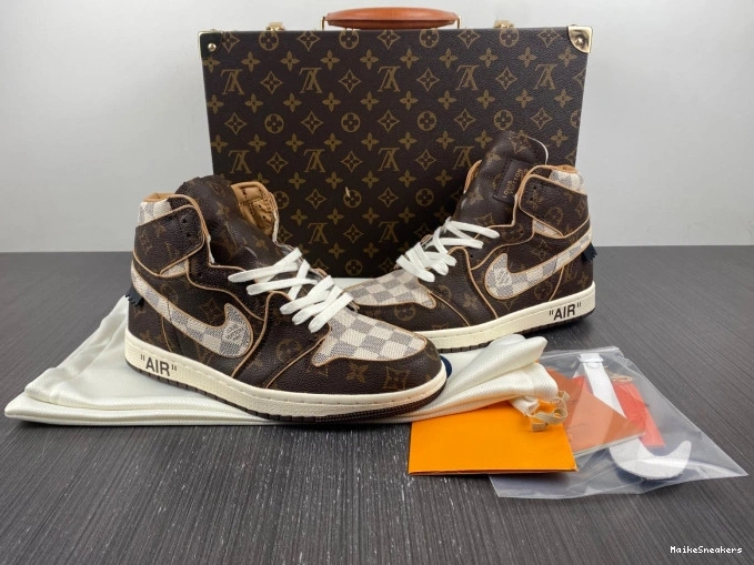 MaikeSneakers OFF-WHITE Jordan Air x LV 1 0804